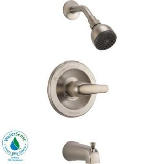 Peerless Single Handle 1 Spray Tub and Shower Faucet in Brushed Nickel P18770 BN