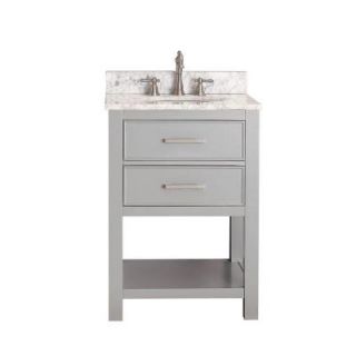 Avanity Brooks 24 in. Vanity Cabinet Only in Chilled Gray BROOKS V24 CG