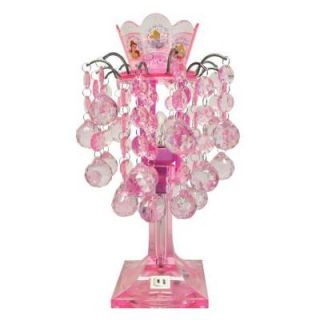 Disney 14 in. Princess LED Chandelier Lamp with crystal gems DISCONTINUED KK311748B