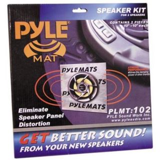 SOUND AROUND/PYLE INDUSTRIES PLMT102 Speaker Panel Mat Kit