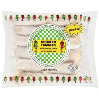 Albuquerque Tortilla Co. Chicken Tamales With Green Chile, 40 oz
