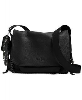 COACH SMALL DAKOTAH FLAP CROSSBODY IN PEBBLED LEATHER   COACH