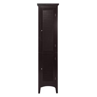 Elegant Home Elegant Home Fashions Slone Linen Tower with 2 Shutter