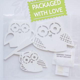 Stacked Owl Mobile by Trendy Peas