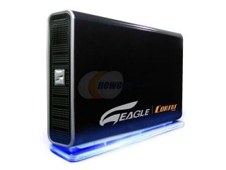 Eagle Tech 750GB USB 2.0 / eSATA 3.5" External Hard Drive ET CS750TESU2 BK