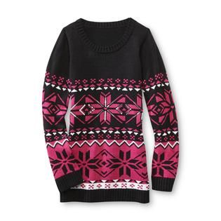 Route 66   Girls Tunic Sweater   Snowflakes