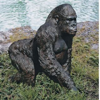 Gorilla of The Congo Statue by Design Toscano