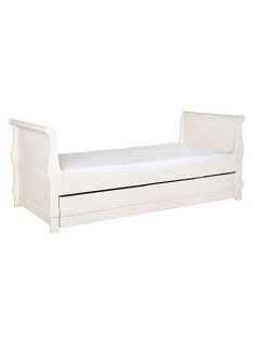 Adorable Tots Caprice Sleigh Single Bed with Pull out Trundle