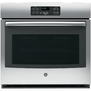 GE 27 Single Electric Wall Oven   Stainless Steel