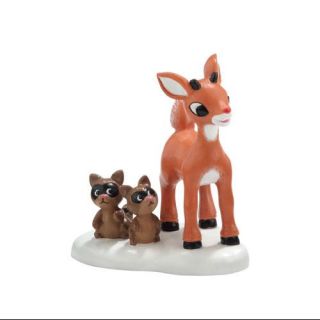 Department 56 North Pole Rudolph the Red Nosed Reindeer Series "She Said I'm Cute" Christmas Figurine #4025287