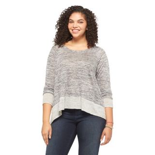 Plus Size Long Sleeve Knit Sweater Mossimo Supply Co