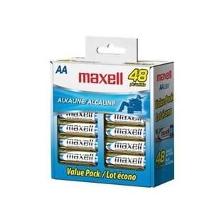 Maxell  48 Pack AA Alkaline Batteries
