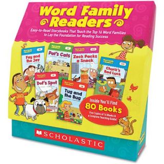 Scholastic Word Family Readers Set, Grades K 2