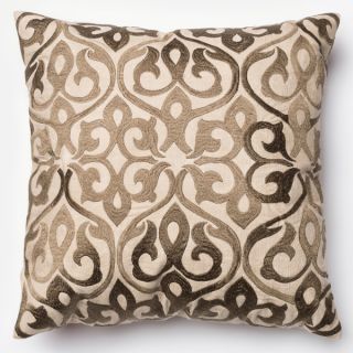 Adeline Bronze Ironwork Damask Feather and Down Filled or Polyester