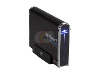 Vantec NexStar 3 SuperSpeed 3.5" SATA to USB 3.0 External Hard Drive Enclosure   Model NST 380S3 BK