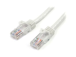StarTech 25 ft White Snagless Cat5e UTP Patch Cable