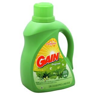 Gain  Detergent, Original, 100 fl oz (3.12 qt) 2.95 lt