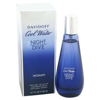 Zino Davidoff Cool Water Night Dive Womens 2.7 ounce Eau de Toilette