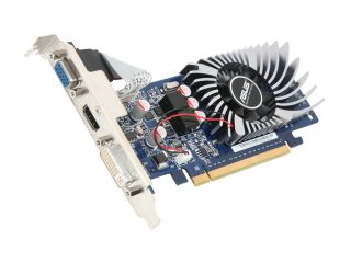 ASUS GeForce 210 DirectX 10.1 EN210/DI/512MD2(LP) 512MB 64 Bit DDR2 PCI Express 2.0 x16 HDCP Ready Low Profile Ready Video Card