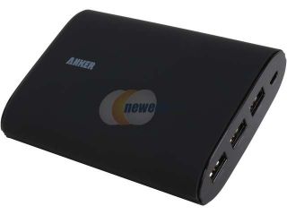 Open Box: [Upgraded Version & All Smart Ports] Anker 2nd Gen Astro3 12000mAh Portable External Battery USB Charger with PowerIQ Technology for for Smartphones and Tablets such as iPhone, Galaxy S5, iPad (Black)