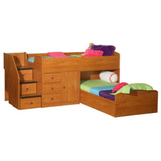 Captains Twin over Twin Bunk Bed