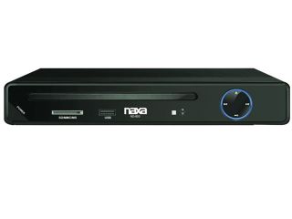 Naxa ND 853 High Resolution 2 Channel Progressive Scan DVD Player with USB & SD Inputs