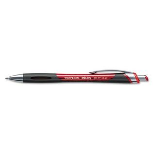 Paper Mate  ® InkJoy 550 RT Ballpoint Pen, 1.0 mm, Red Ink, Dozen