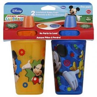 The First Years Sippy Cups, Insulated, Disney Mickey Mouse Clubhouse