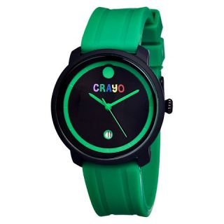 Womens Crayo Fresh Watch with Hinged Rubber Strap