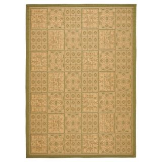 Safavieh Julien Outdoor Rug   Green / Natural