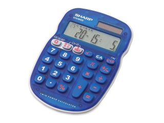 Sharp ELS25 Quiz Calculator10 Character(s)   LCD   Solar, Battery Powered