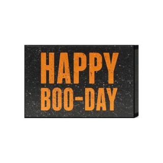 Artistic Reflections Just Sayin 'Happy Boo Day' by Tonya Textual Plaque