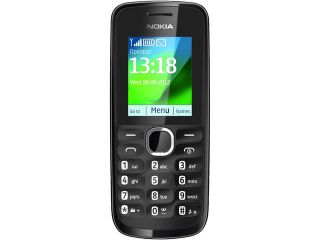 Nokia 111 10 MB Black Unlocked GSM Bar Phone w/ FM Radio / 1.8" Display 1.8"