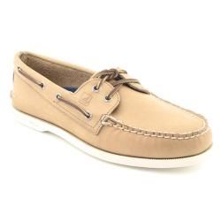 Sperry Top Sider Mens A/O 2 Eye Leather Casual Shoes Wide (Size 11