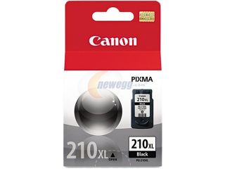 Open Box: Canon PG 210 XL High Yield Black Ink Cartridge; 1 Black (2973B001)