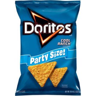 Doritos Cool Ranch Flavored Tortilla Chips, Party Size, 15.5 oz.
