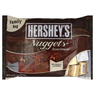 Hersheys  Nuggets, Assortment, Family Bag, 19 oz (1 lb 3 oz) 538 g