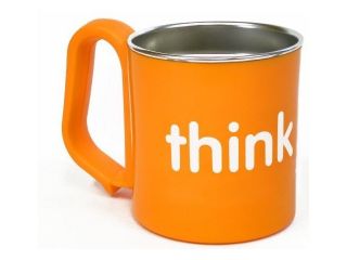 Thinkbaby BPA Free Kid's Cup, 6 Months, Orange