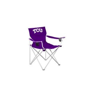 Logo Chair 215 12 23. 5'' x 23. 5'' TCU Horned Frogs Deluxe Chair