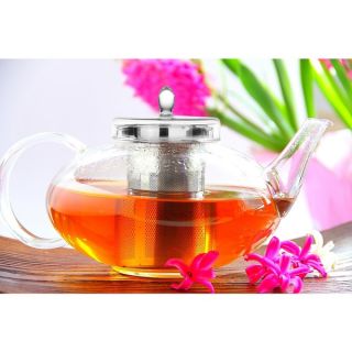 Tea Beyond Lead free No drip Special Glass 42oz/ 1242ml Teapot Harmony