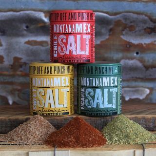 Montana Mex Seasoning Salt Trio by Chef Eduardo Garcia   7651313
