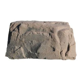 Dekorra 40 in. L x 24 in. W x 21 in. H Medium Plastic Rock, Brown Granite 117 RB