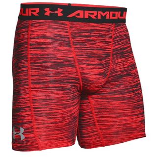 Under Armour HG Coolswitch Compression Shorts   Mens   Training   Clothing   Rocket Red/Glacier Gray