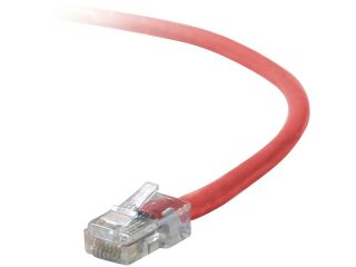 BELKIN A3L791 08 RED 8 ft. Cat 5E Red Network Cable