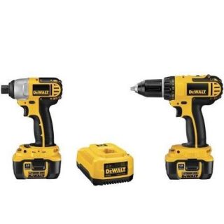 DeWALT DEWDCK265LM 18 volt Compact Drill/impact Driver Combo Kit 18 volt Compact Drill/impact Driver Combo Kit