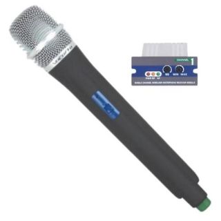 VocoPro UMH UHF Module and Wireless Handheld Mic is compatible with the UHF 5800, PA MAN, UHF 8800 and the PA PRO 900