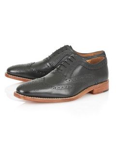 Lotus Harry Lace Up Formal Brogues Black