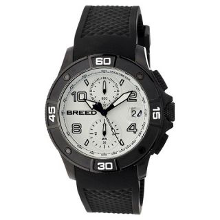 Mens Breed Raylan Watch with Patterned Silicone Strap
