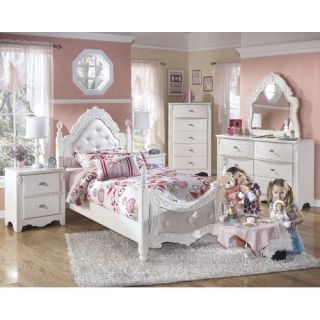 Signature Design by Ashley Exquisite Kids Four Poster Bed