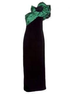 Nina Ricci Vintage 1980s One Shoulder Gown